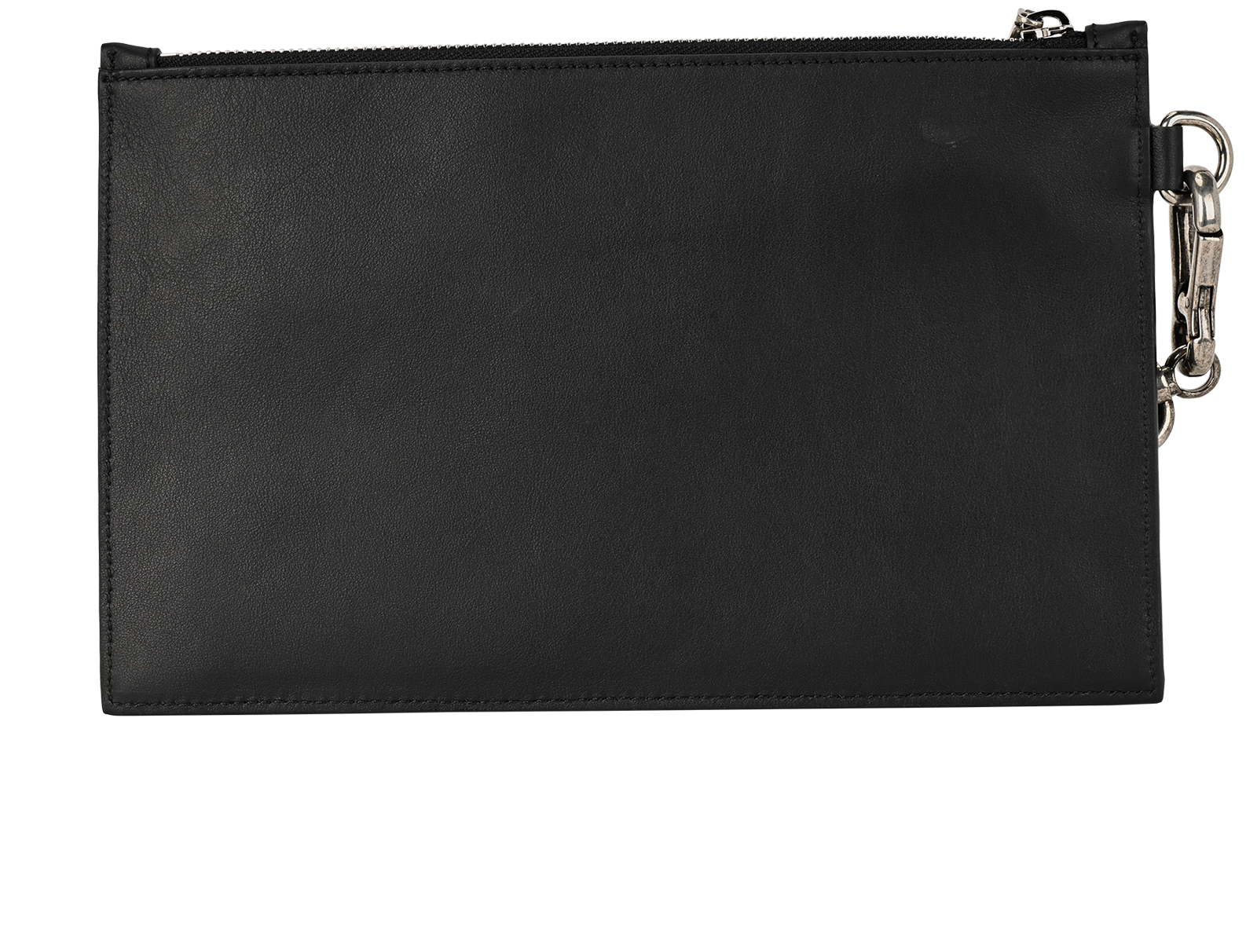 Versace Wristlet, &pound;250, Accessories, Black, Leather, Back view